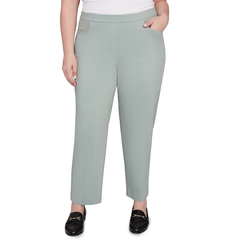 アルフレッド ダナー レディース ボトムス 心地好いズボン下 つけ加える大きさ Plusize Alfredunner Modern Millennium Short Length Pantsage サルヴィア