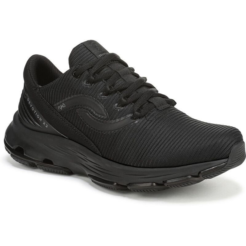 ライカ レディース シューズ スニーカー Ryka Devotion X 2 Women's Walking Sneakers Black ブラック
