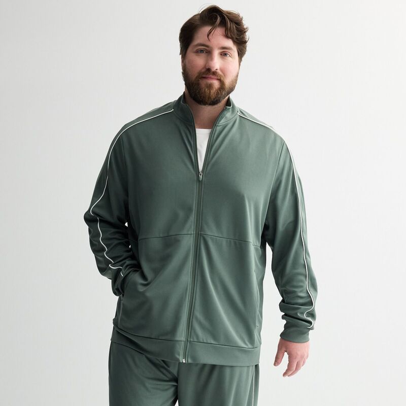 Tek Gear メンズ アウター ジャケット・ブルゾン トール Big & Tall Tek Gear Track Jacket Festivity Pine