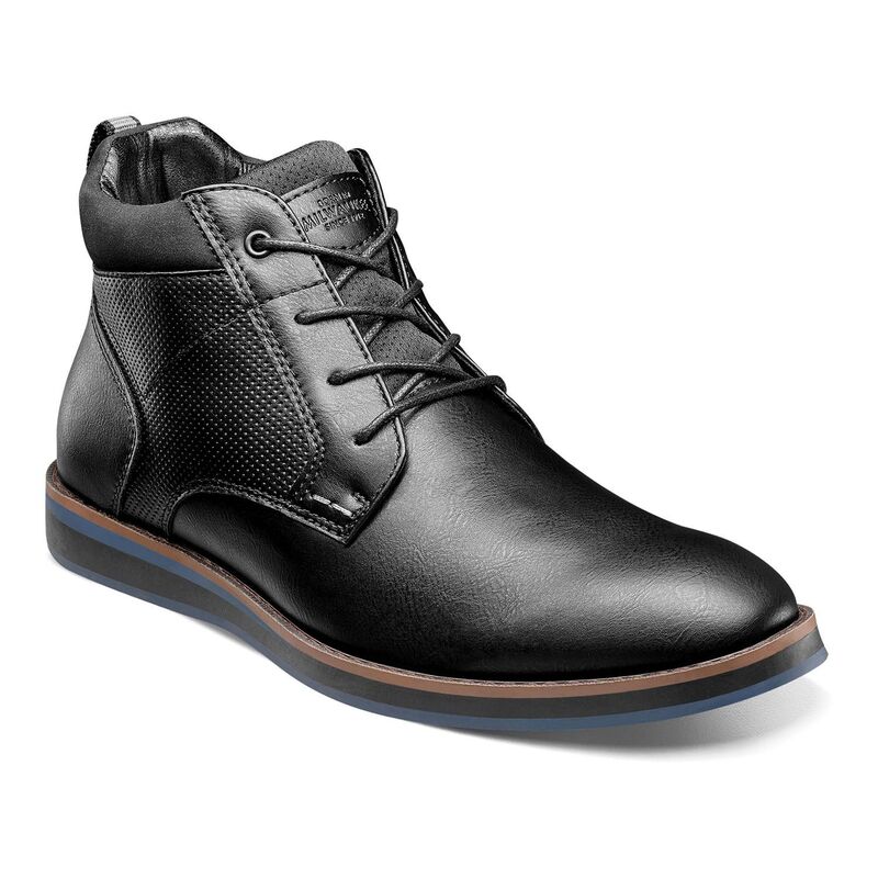 ノンブッシュ メンズ シューズ ブーツ・レインブーツ Nunn BushR Circuit Men Chukka Boots Black ブラック