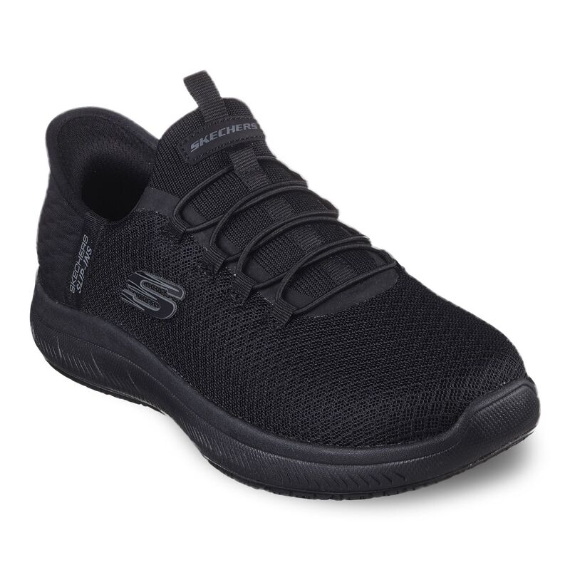 スケッチャーズ レディース シューズ オックスフォード Skechers Hands Free Slip-ins Work SummitsR Enslee Women\u0027shoes Black 黒いこと
