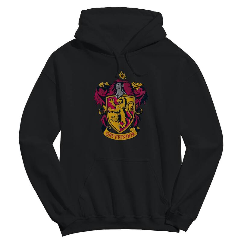 アニメキャラクター メンズ トップス Tシャツ パーカー グラフィック Licensed Character Men's Gryffindor Graphic Hoodie Black ブラック｜ReVida 店