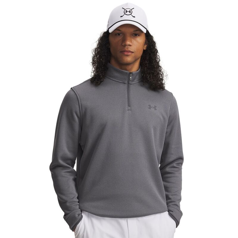 アンダーアーマー メンズ トップス Tシャツ セーター フリース Men's Under Armour SweaterFleece Quarter-Zipullover Castlerock