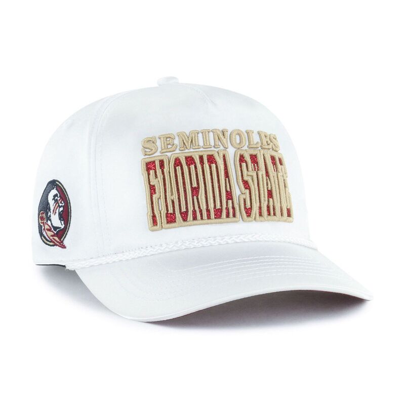 フォーティセブンブランド レディース アクセサリー 帽子 47 Brand Women's '47 White Florida State Seminoles Outspoken Hitch Adjustable Hat Fsu White ホワイト 10,380円