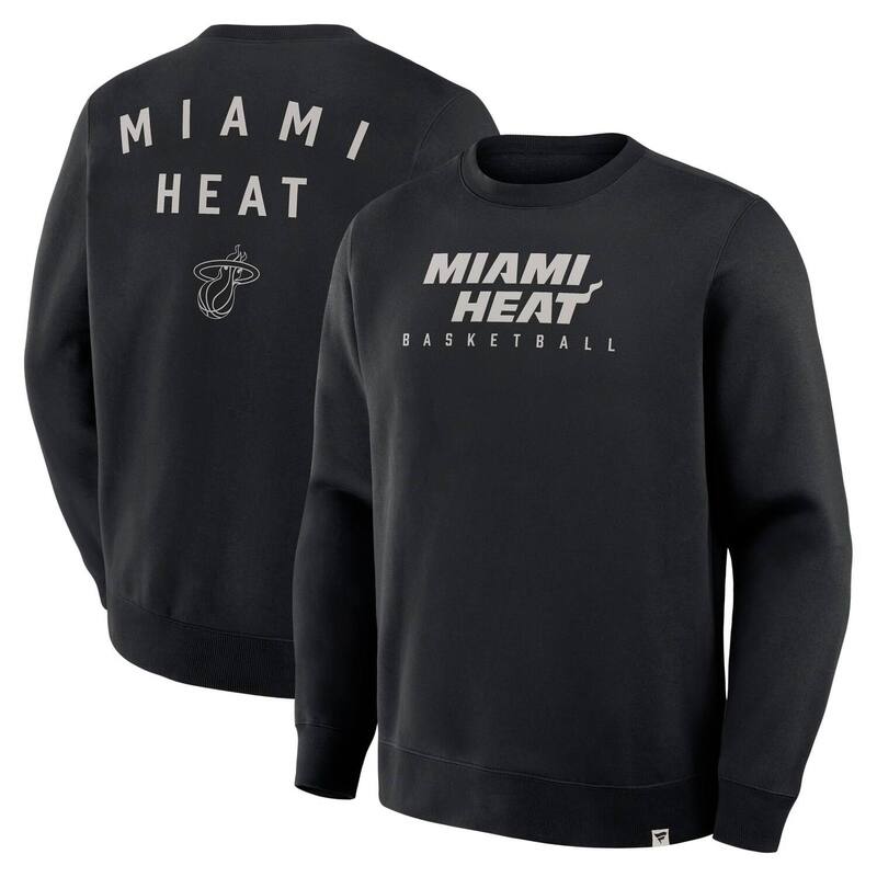 ファナティクス メンズ トップス Tシャツ スウェット Men's Fanatics Black Miami Heat Crossover Collection Defensive Rotation Drill Premium Pullover Sweatshirt Hea Black ブラック｜ReVida 店