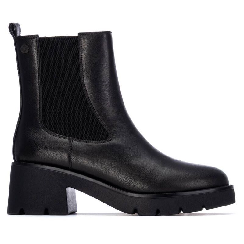 キシ引き分け レディース シューズ ブーツ・レインブーツ チェルシー XTI Women\u0027s Chelsea Booties 144311 Black 黒いこと