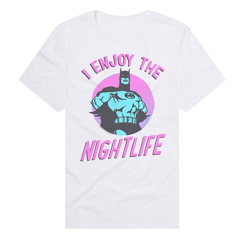 アニメキャラクター メンズ トップス Tシャツ グラフィック Licensed Character Men's DComics Batman \