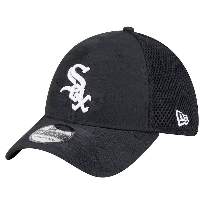 ニューエラ メンズ アクセサリー 帽子 Men's New Era Black Chicago White Sox Subtle Camo 39THIRTY Flex Hat Sox Black ブラック 8,015円