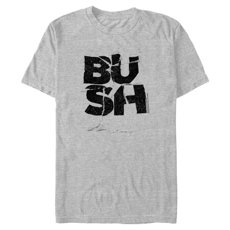 アニメキャラクター メンズ トップス Tシャツ トール グラフィック Licensed Character Big & Tall Bush Cracked Text Graphic Tee Athletic Heather ヘザー