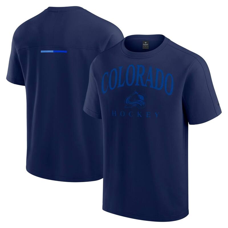 ファナティクス メンズ トップス Tシャツ Men's Fanatics Navy Colorado Avalanchelements Flex Tri-Blend T-Shirt Ava Navy ネイビー|ReVida 店