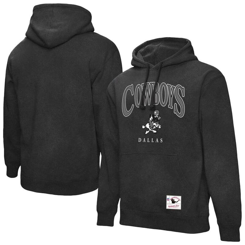 ミッチェル&ネス メンズ トップス Tシャツ パーカー Men's Mitchell & Ness Gray Dallas Cowboyslot Pullover Hoodie Cow Grey グレー