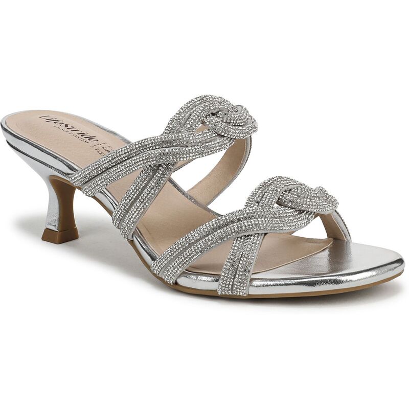 ライフストライド レディース シューズ パンプス サンダル LifeStride Night-Out Women'sandalsilver シルバー|ReVida 店