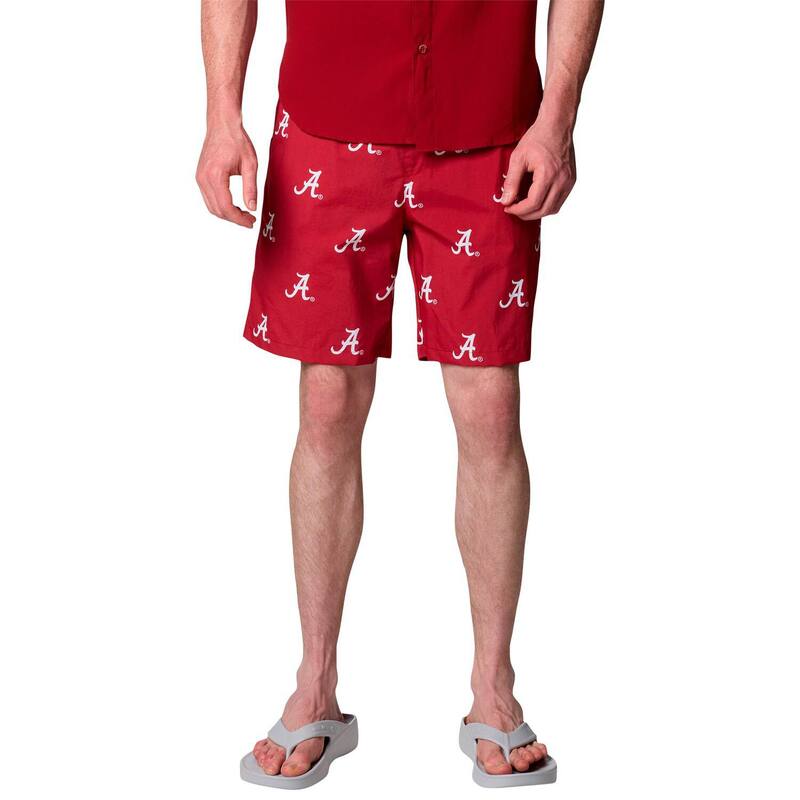 コロンビア メンズ ボトムス ハーフパンツ・ショーツ トール ショートパンツ Men's Columbia Crimson Alabama Crimson Tide Big & Tall Backcast Shorts Ala Red レッド