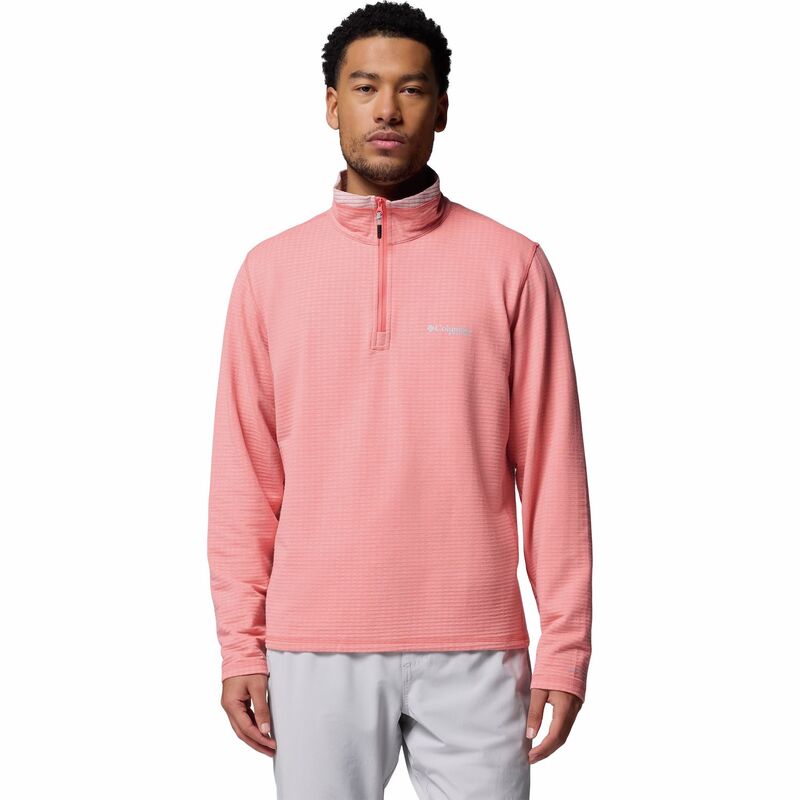 コロンビア メンズ トップス プルオーバー ハーフジップ Columbia Quarter Zipullover Melonade