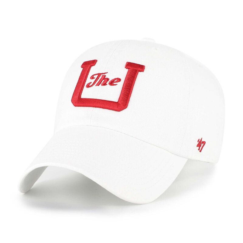 フォーティセブンブランド メンズ アクセサリー 帽子 47 Brand Men's '47 White Utah Utes Vault Clean Up Adjustable Hat Ute White ホワイト