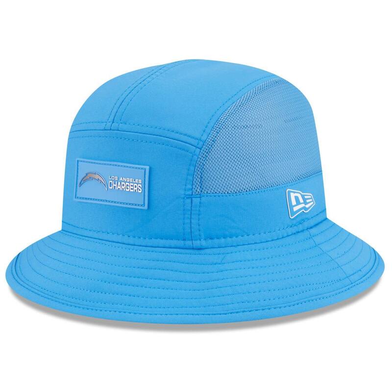 ニューエラ メンズ アクセサリー 帽子 Men's New Era Powder Blue Los Angeles Chargers 2025 Sideline Bucket Hat Chg Light ブルー 12,056円