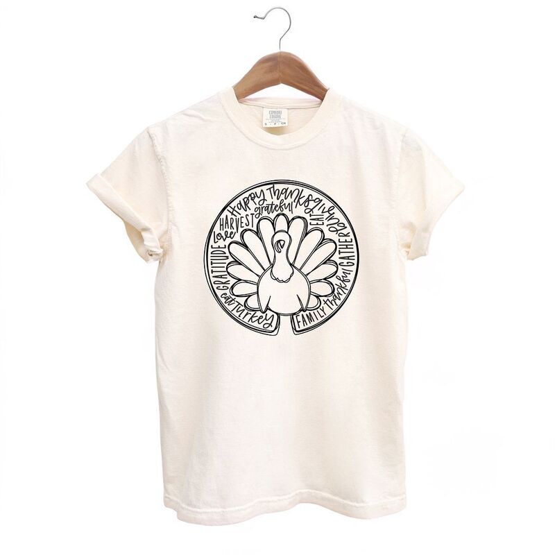 Simply Sage Market レディース トップス ティーシャツ Simply Sage Marketurkey Circle Garment Dyed Tee Ivory 象牙色 Tシャツ・カットソー-レディースファッション-トップス