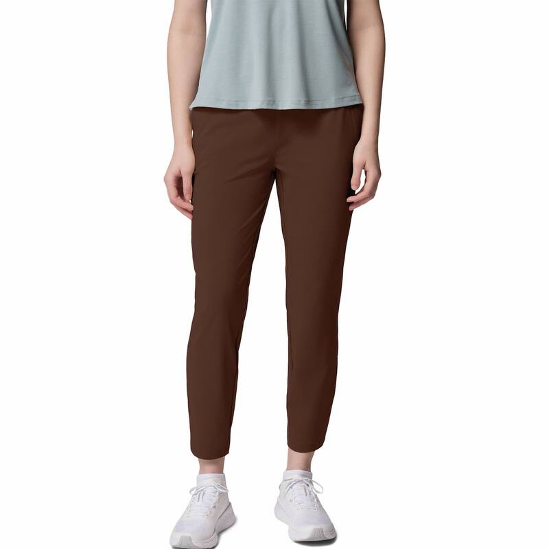 コロンビア レディース ボトムス カジュアルパンツ Women's Columbiall Seasonslim Pull-On Pants Tobacco