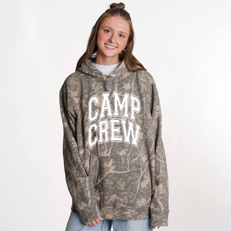Simply Sage Market レディース トップス Tシャツ パーカー Simply Sage Market Camp Crew Varsity - Camo Hoodie Camo