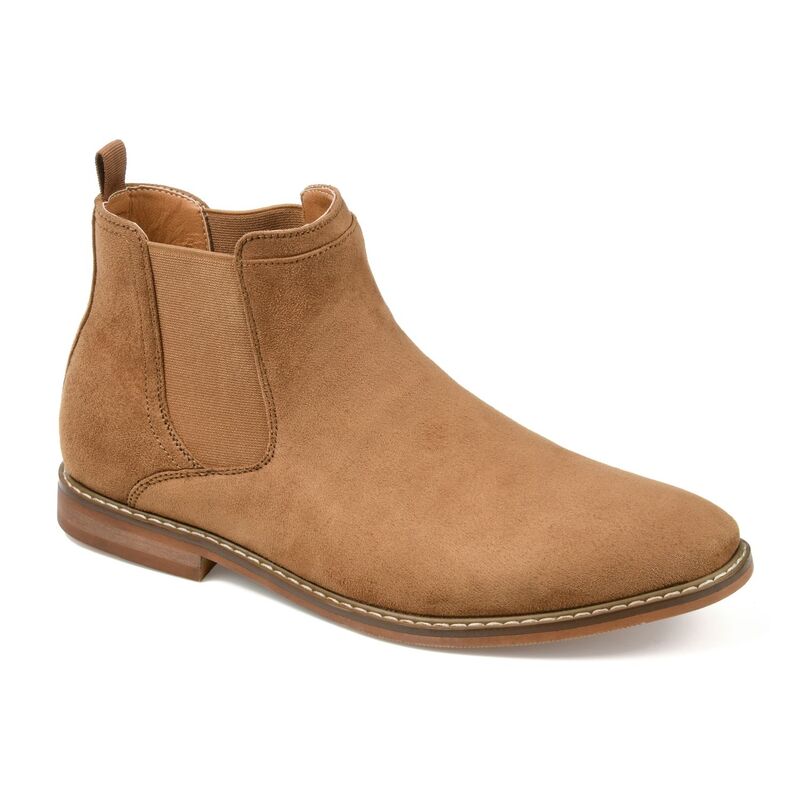 バンス メンズ シューズ ブーツ・レインブーツ チェルシーブーツ チェルシー Vance Co. Marshall Men's Chelsea Boots Taupe トープ|ReVida 店