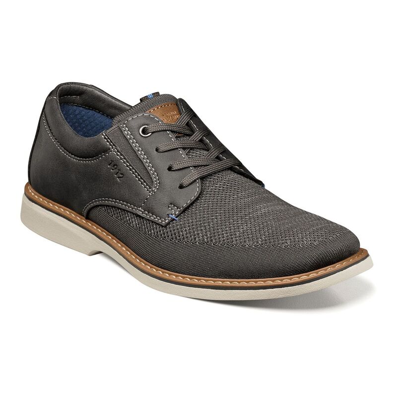 ノンブッシュ メンズ シューズ オックスフォード ニット Nunn Bush Otto Knit Men's Oxford Shoes Gray Multi グレー