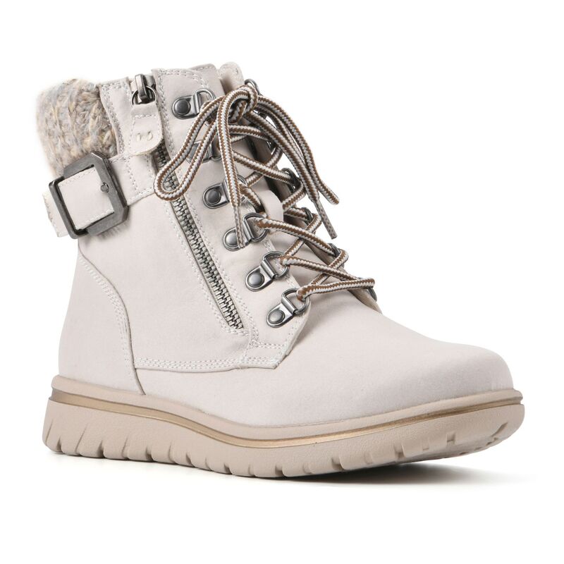 クリフバイホワイトマウンテン レディース シューズ ブーツ・レインブーツ Cliffs by White Mountain Hearty Women's Combat Boots Winter White ホワイト