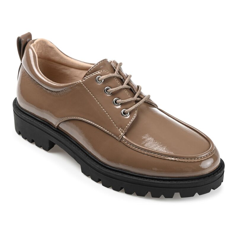 ジュルネ コレクション レディース シューズ オックスフォード Journee Collection Women's Tru Comfort Foam Zina Oxford Shoes Taupe トープ｜ReVida 店