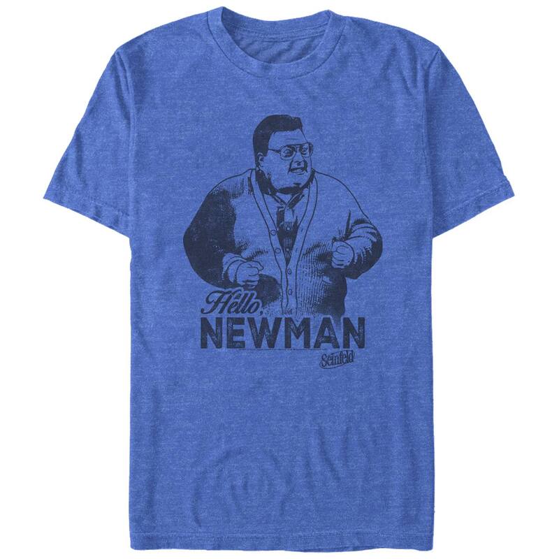 アニメキャラクター メンズ トップス Tシャツ トール グラフィック Licensed Character Big & Tall Seinfeld Hello Newman Graphic Tee Royal Heather ヘザー