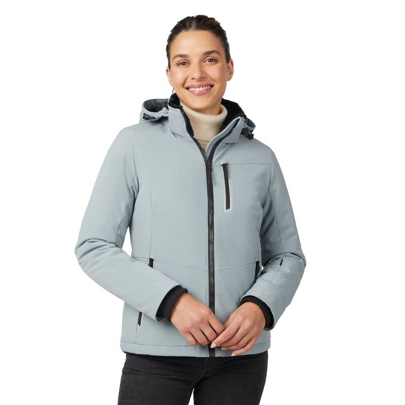 フリー カントリー レディース アウター ジャケット・ブルゾン Free Country Women's FreeCycle Thermo Super Softshell II Jacket Willow
