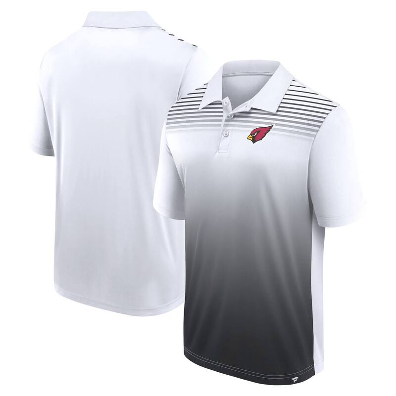アンブランデッド メンズ トップス Tシャツ ポロシャツ Unbranded Men's White/Black Arizona Cardinalsandlot Game Polo Acr White ホワイト|ReVida 店