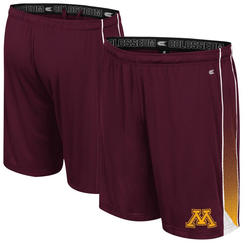 コロシアム メンズ ボトムス ハーフパンツ・ショーツ ショートパンツ Men's Colosseumaroon Minnesota Golden Gophers Online Shorts Min Red レッド