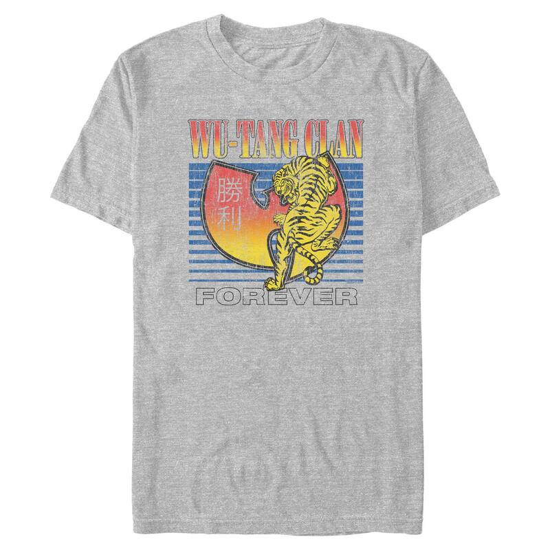アニメキャラクター メンズ トップス Tシャツ トール グラフィック Licensed Character Big & Tall Wu-Tang Clan Forever Graphic Tee Athletic Heather ヘザー