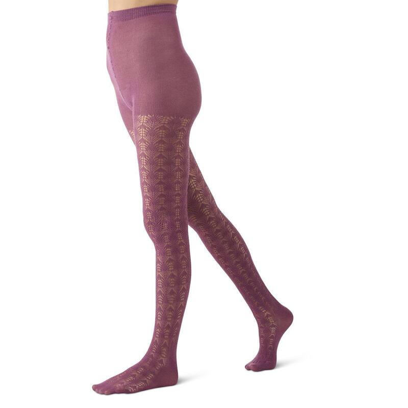 メモイ レディース アンダーお召しもの ソックス MeMoi Women\u0027s Inverted Crochetights Tulipwood