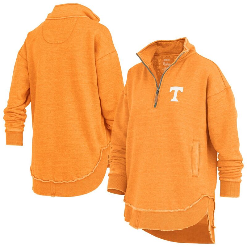 プレスボックス レディース トップス Tシャツ スウェット Women's Pressbox Tennessee Orange Tennessee Volunteers Northfork Sojourn Poncho Quarter-Zip Sweatshirten Orange オレンジ 21,980円