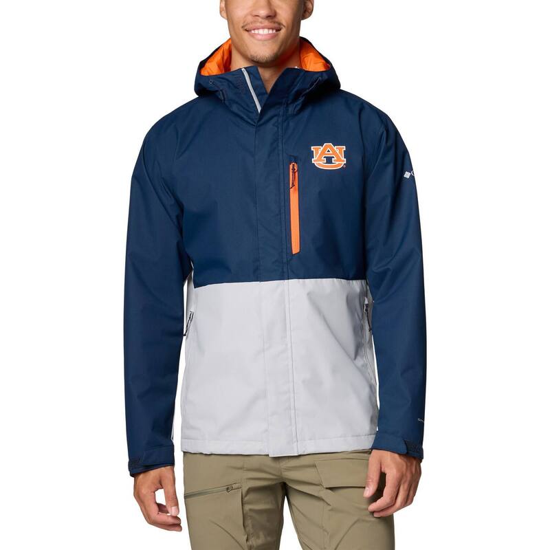 コロンビア メンズ アウター ジャケット・ブルゾン Men's Columbia Navy Auburn Tigers Field Bound Omni-Tech Full-Zip Jacket Aub Navy ネイビー