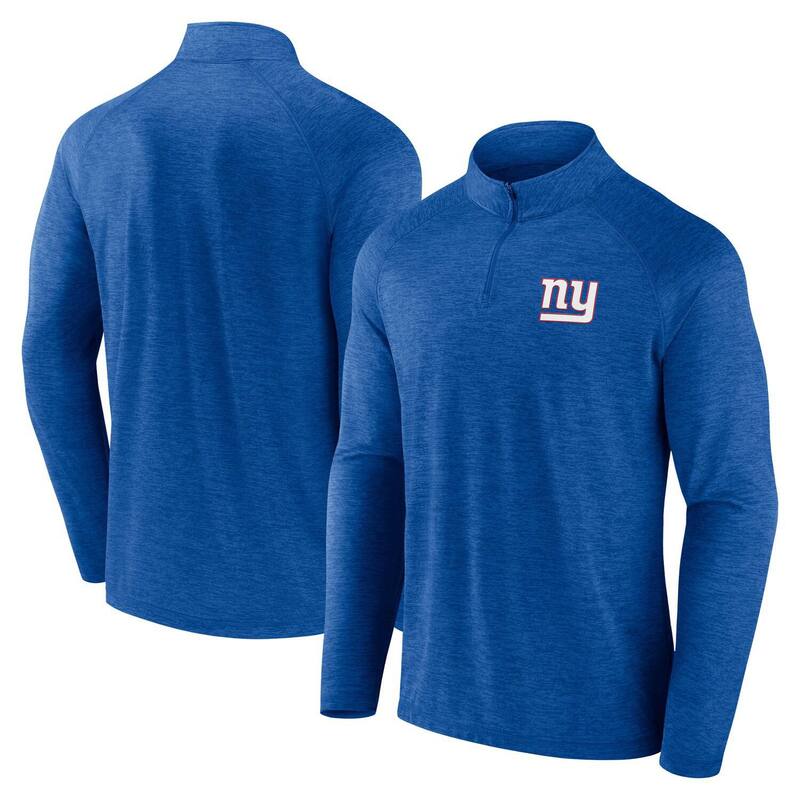ファナティクス メンズ トップス プルオーバー 上衣 Men\u0027s Fanatics Royal New York Giants Head-to-Head Raglan Quarter-Zip Jacket Gia Blue 青色