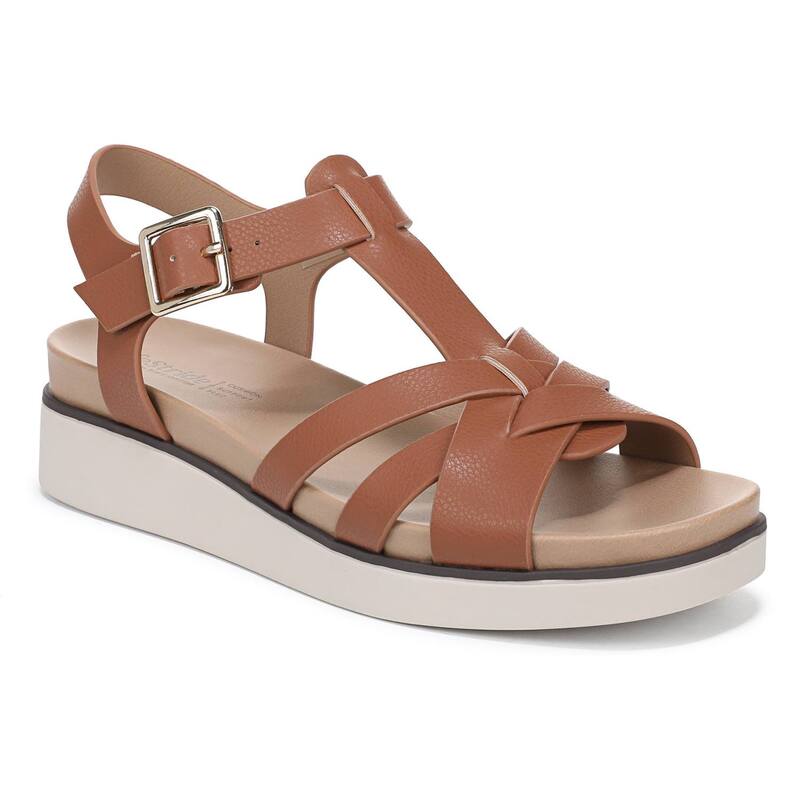 ライフストライド レディース シューズ サンダル LifeStride Grandiose Women'sandals Tan White ホワイト|ReVida 店