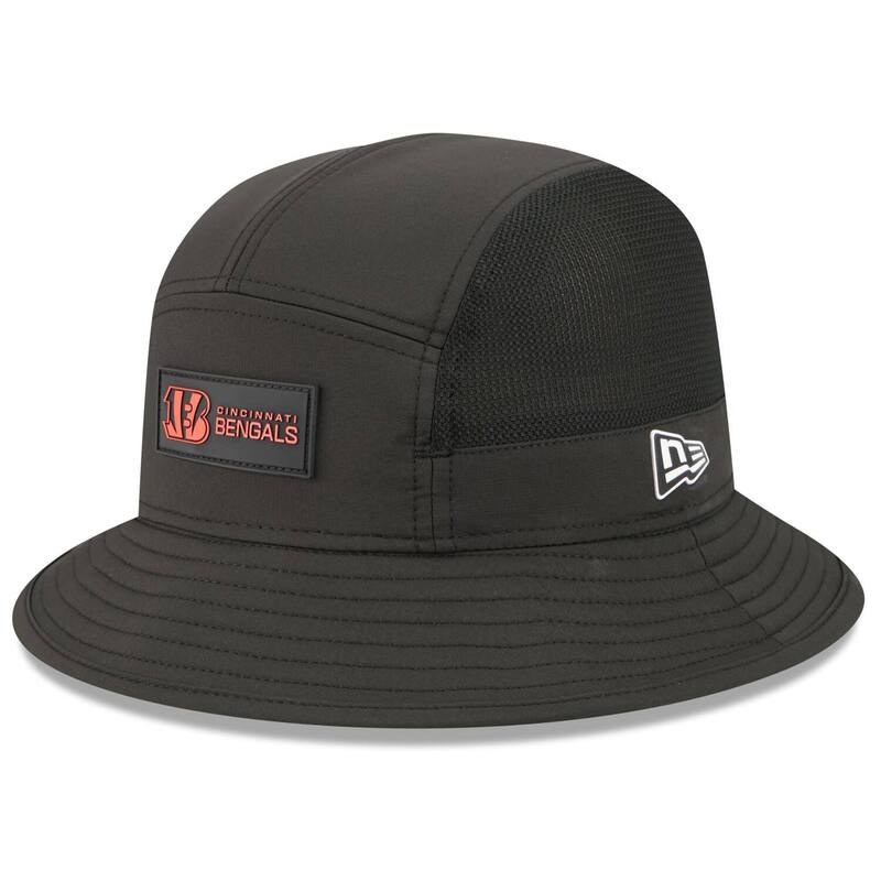 ニューエラ メンズ アクセサリー 帽子 Men's New Era Black Cincinnati Bengals 2025 Sideline Bucket Hat Bng Black ブラック