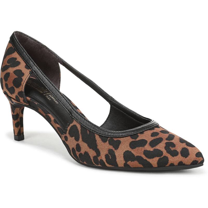 ライフストライド レディース シューズ パンプス レザー フェイクレザー LifeStride Alma Women's Faux Leather Pumps Leopard アニマル