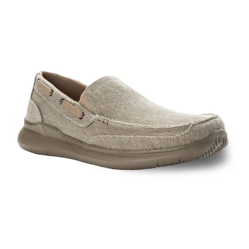 プロペット メンズ シューズ スリッポン・ローファー Propet Viasol Men's Loafers Tan タン