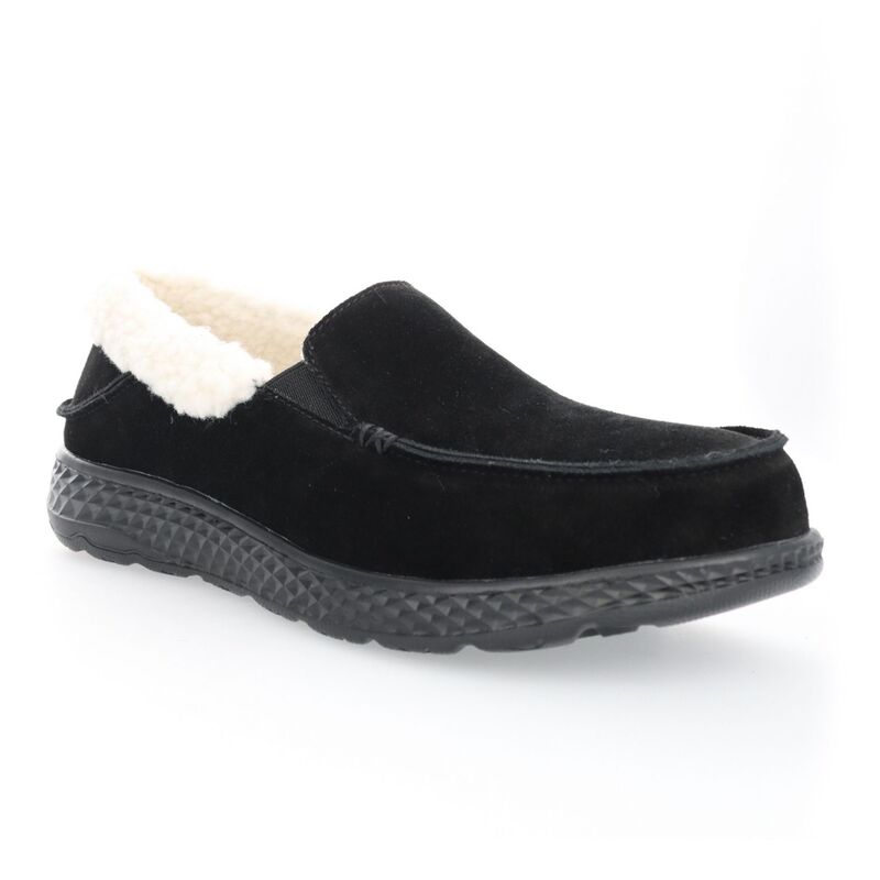プロペット レディース シューズ サンダル スエード Propet Britt Women'suede Moccasin Slipperstone ストーン｜ReVida 店