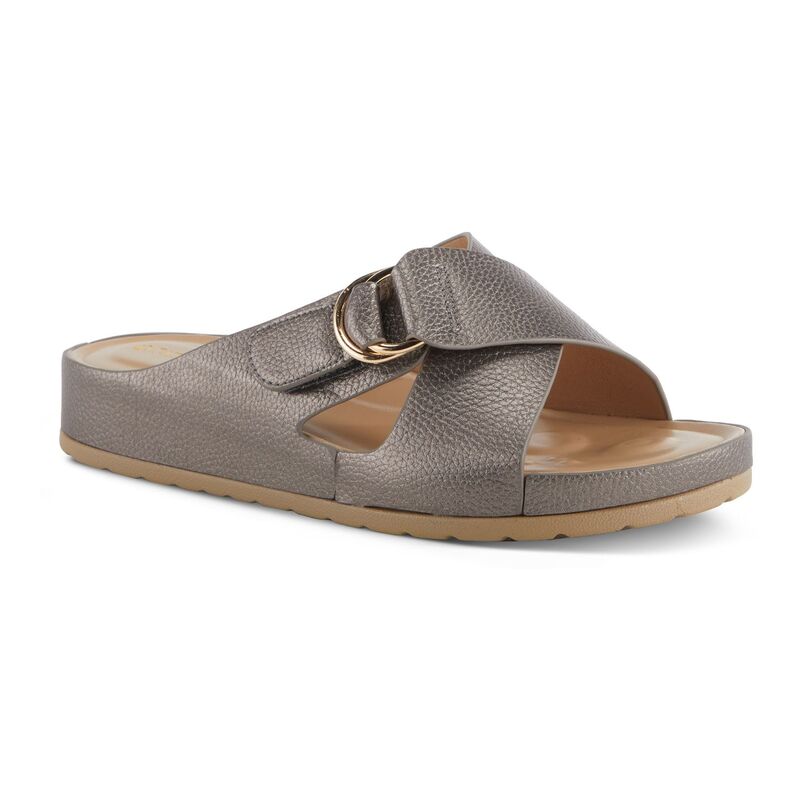 パトリシア レディース シューズ サンダル Patrizia Rutha Women'slide Sandals Pewter ピューター