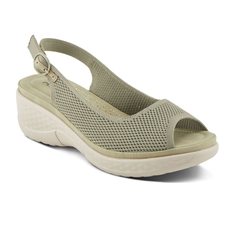 フレクサス レディース シューズ サンダル Flexus by Spring Step Mayberry Women'slingback Sandals Olive Green グリーン