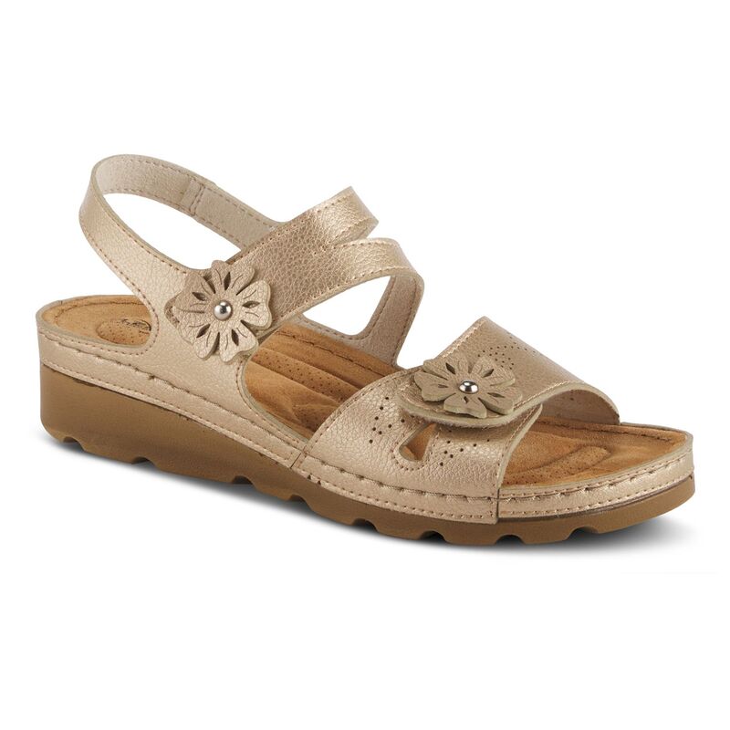 フレクサス レディース シューズ サンダル Flexus by Spring Steponcia Women'slingback Sandals Gold ゴールド