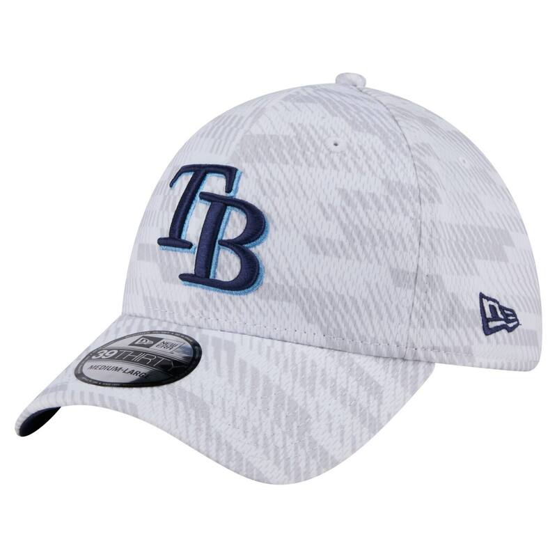 ニューエラ メンズ アクセサリー 帽子 Men'sNew Era White Tampa Bay Rays Graded 39THIRTY Flex Hat Ray White ホワイト