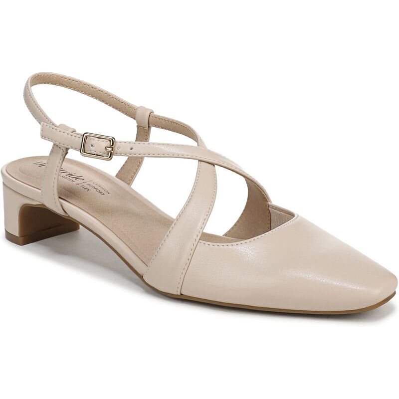 ライフストライド レディース シューズ パンプス LifeStride Lavina Women'slingback Pumpseashell Tan タン
