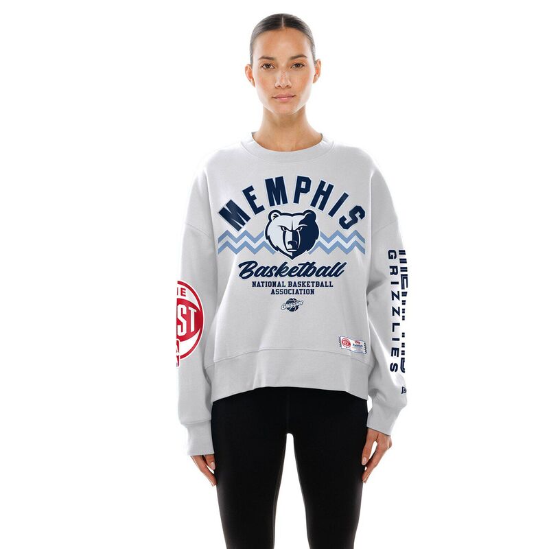 ニューエラ レディース トップス Tシャツ スウェット Women's New Era White Memphis Grizzlies 2025/26 City Edition Sweatshirt Grz White ホワイト