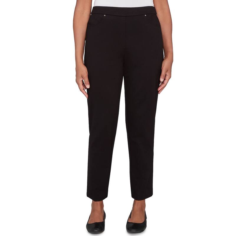 アルフレッド ダナー レディース ボトムス カジュアルパンツ ニット Women's Alfredunner Stretch Ponte Knit Average Length Pants Black ブラック｜ReVida 店
