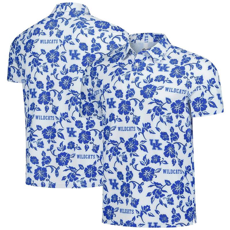 レインスプーナー メンズ トップス Tシャツ ポロシャツ Men's Reyn Spooner White Kentucky Wildcats Pua Performance Polo Ken White ホワイト
