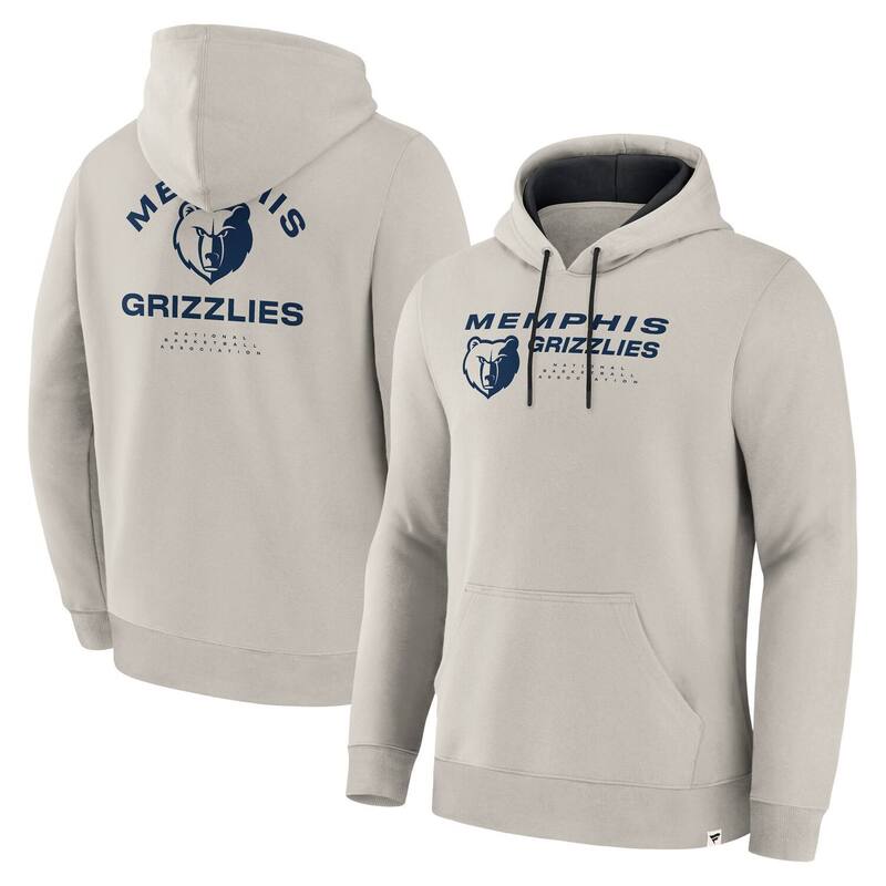 ファナティクス メンズ トップス Tシャツ パーカー Men's Fanatics Off White Memphis Grizzlies Crossover Collection Blocked Shot Premium Pullover Hoodie Grz Beige ベージュ|ReVida 店
